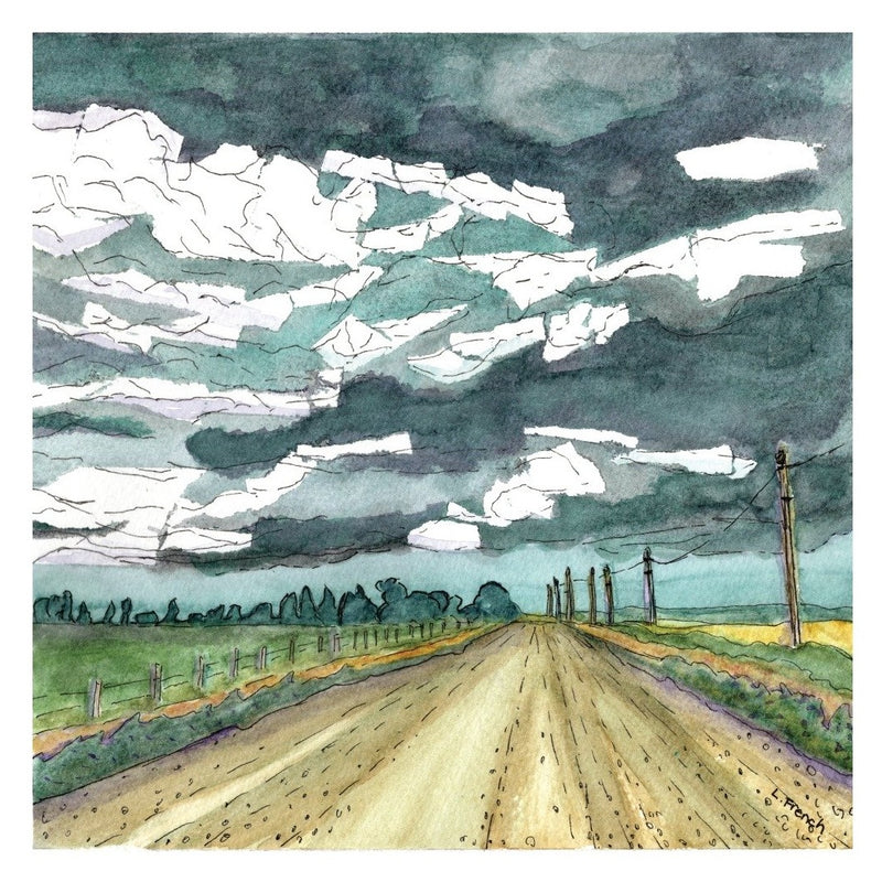 Heading into the Storm (Art Print)